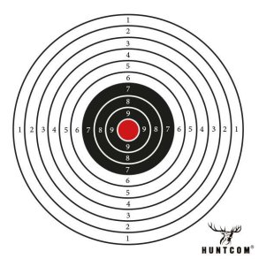 Huntcom Skydeskive Classic 1-10 50stk