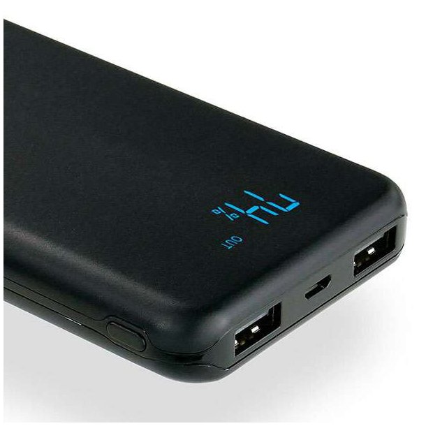 Powerbank 10.000 mAh Output - 2 x USB