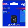 Goodram SDHC 32GB Micro SD Kort Med adapter