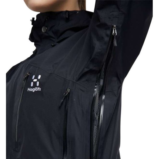 Haglöfs Astral GTX Jakke Dame True Black
