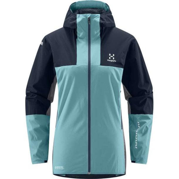 Haglfs L.I.M Alpha Hood Women Frost blue/Tarn blue