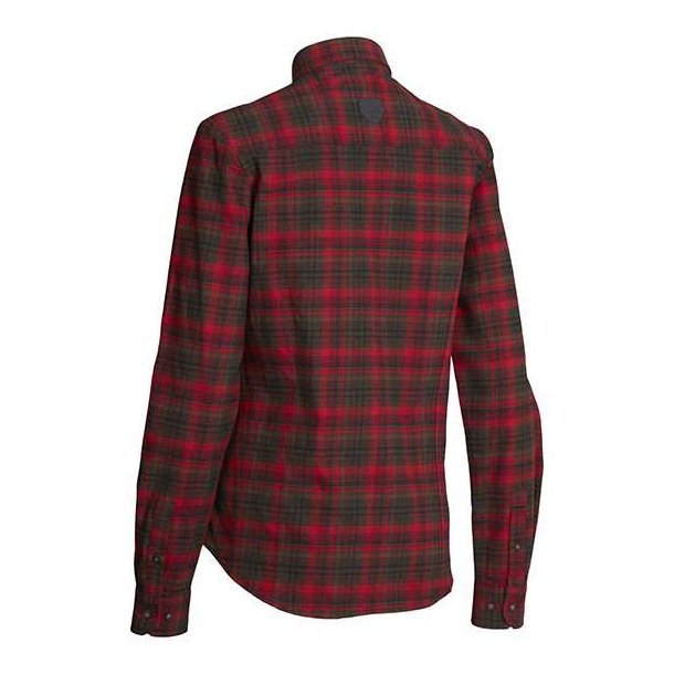 Northern Hunting Siggy W Cotton Shirt Red-Green