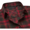 Northern Hunting Siggy W Cotton Shirt Red-Green