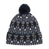 Haglfs Mountain Jaquard Beanie Tophue Tarn Blue Pattern