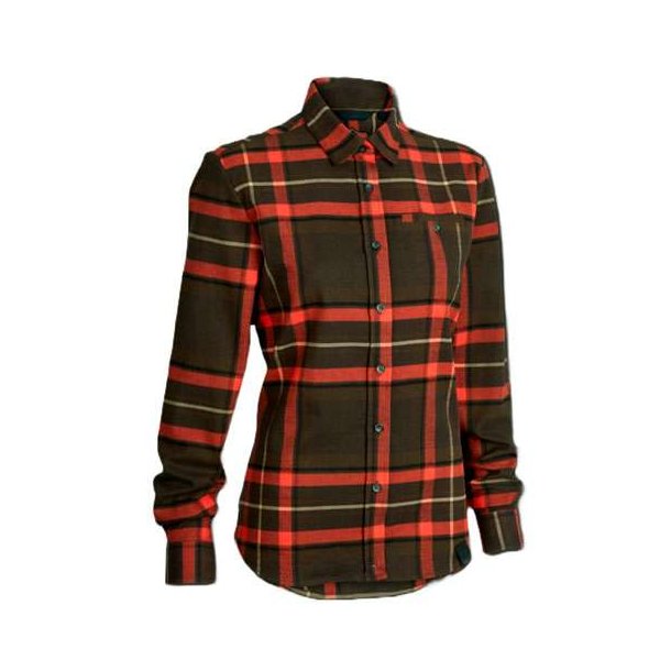 Northern Hunting Alba Flannel W Shirt Red / Green