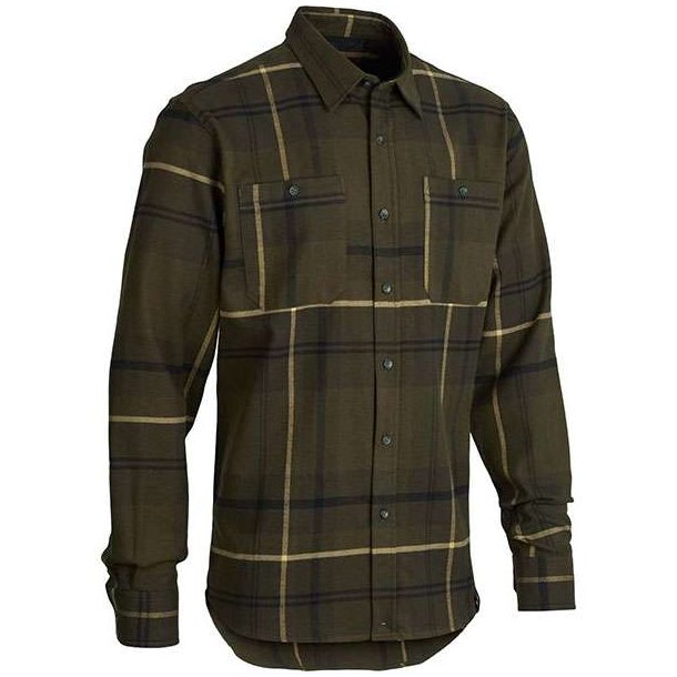 Northern Hunting Aski Shirt Green Yellow