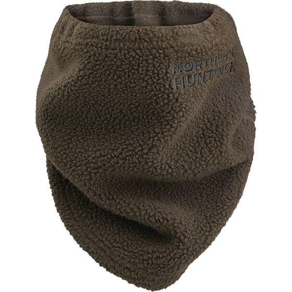 Northern Hunting Einarr Pile Neck Gaitor Dark Green Halsedisser www