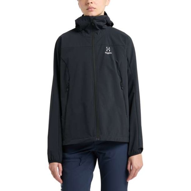 Haglfs Move Softshell Hood Women True Black