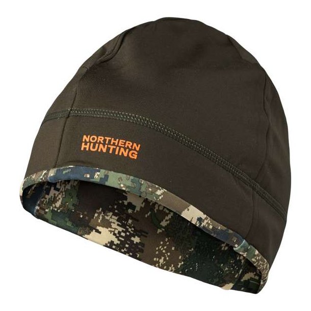 Northern Hunting Rune Beanie Vendbar Dark Green / Opt2