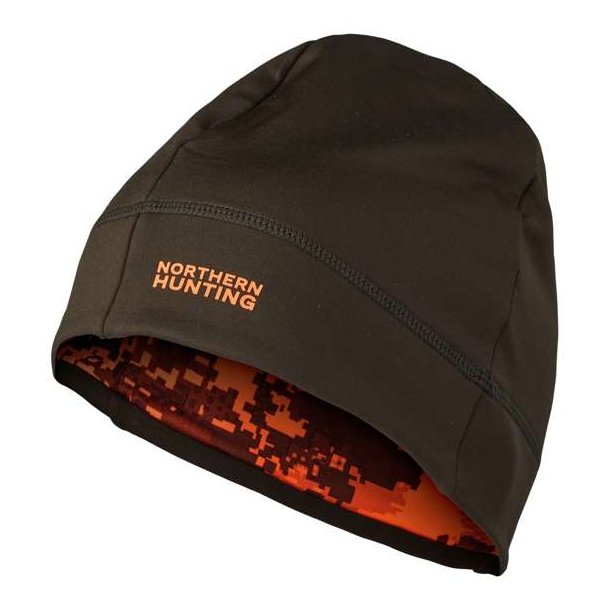 Northern Hunting Rune Beanie Vendbar Dark Green / Opt3
