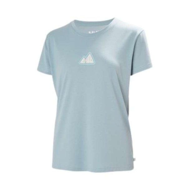 Helly Hansen Skog Graphic Tee W Windy Blue