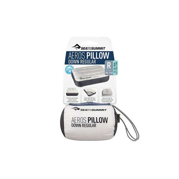 Sea to Summit Aeros Down Pillow Regular grey