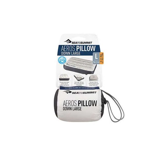 Sea to Summit Aeros Down Pillow Large -  grey