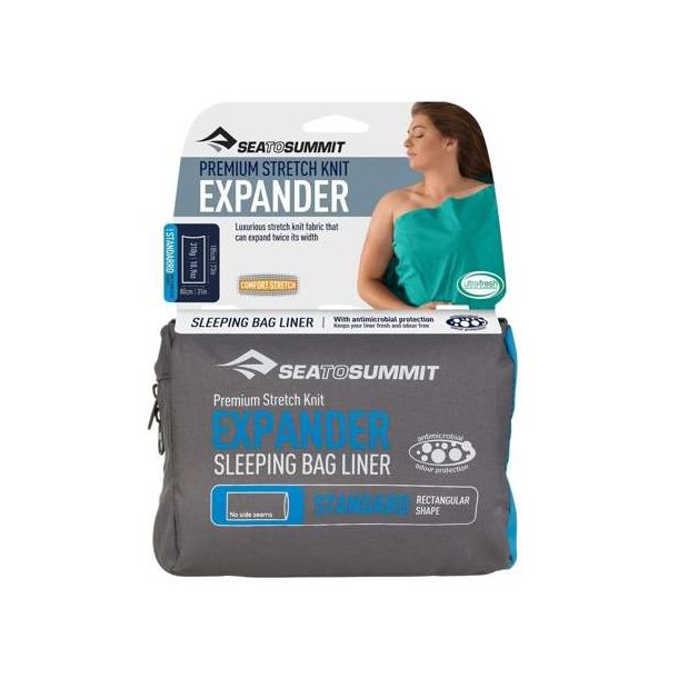 Sea to Summit Expander Liner Rectangular Aqua Sea Blue