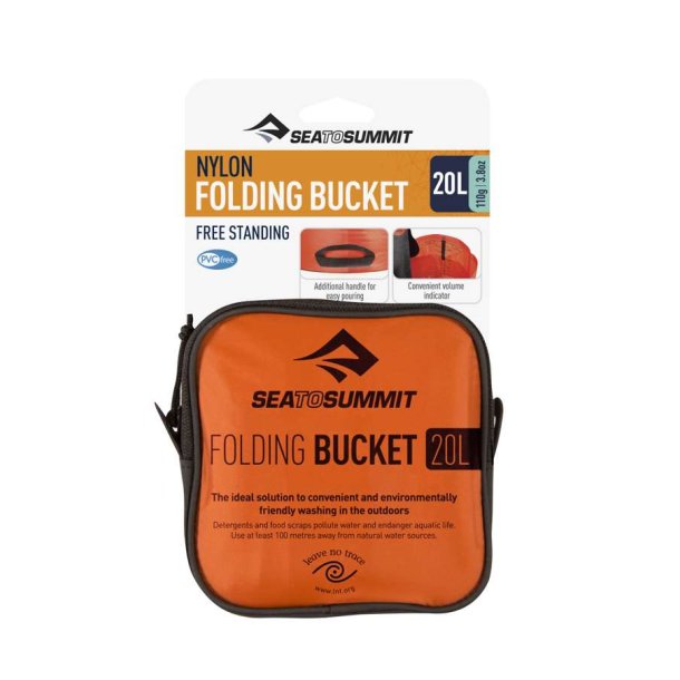 Sea to Summit Folding Bucket 20L Red