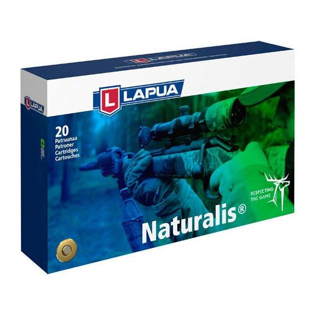 Lapua Naturalis 30.06  11g/170gr 0503053 20 Stk Blyfri Riffelpatron