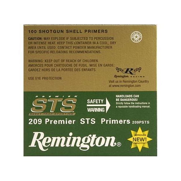 Remington 209 Premier STS Fnghtter 100 stk