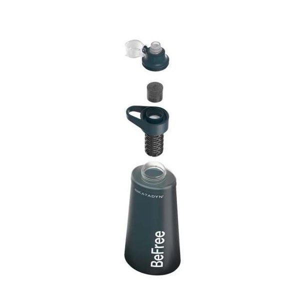 Katadyn BeFree Filter AC 0.5L Slate Blue Vandfilter