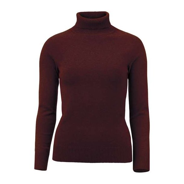 Laksen Westminster Rollneck Sweater Burgundy