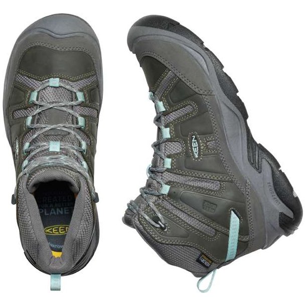 Keen Circadia Mid WP W Stvle Teel Grey / Cloud Blue