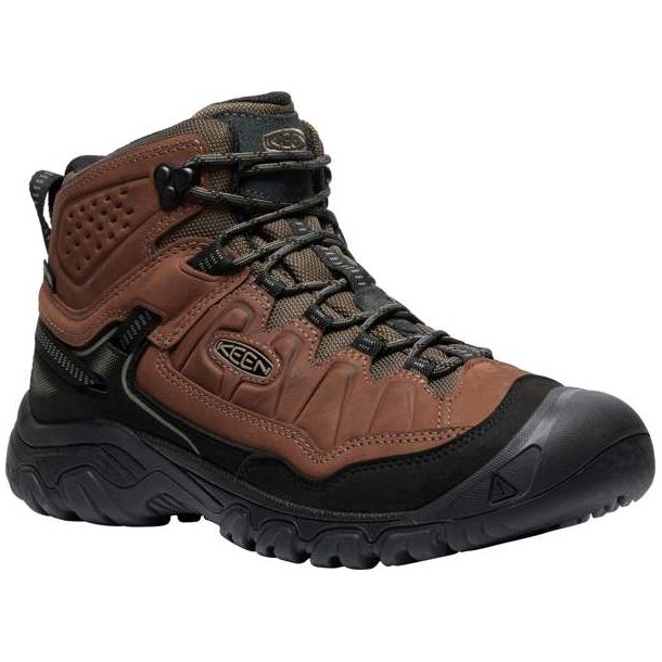 Keen Targhee IV Mid WP Wide Stvle Bison - Black