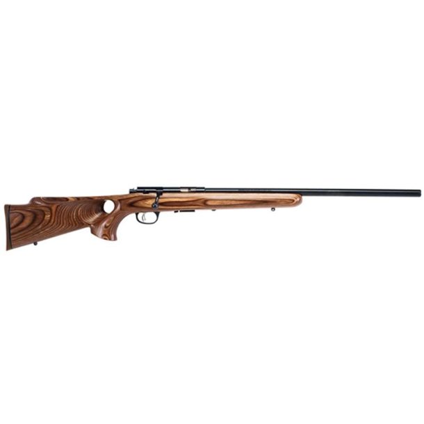 Marlin XT 17VLB 17HMR Bolt Action Lamineret  Tr Thumphole - sort bruneret