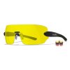 Wiley X Detection Brille Med 5 Glas Clear,Yellow,Orange,Purple, Copper