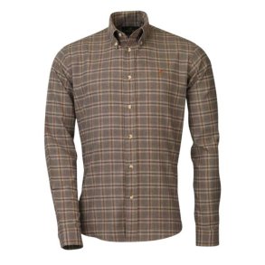 Laksen Essex Cotton Skjorte Olive