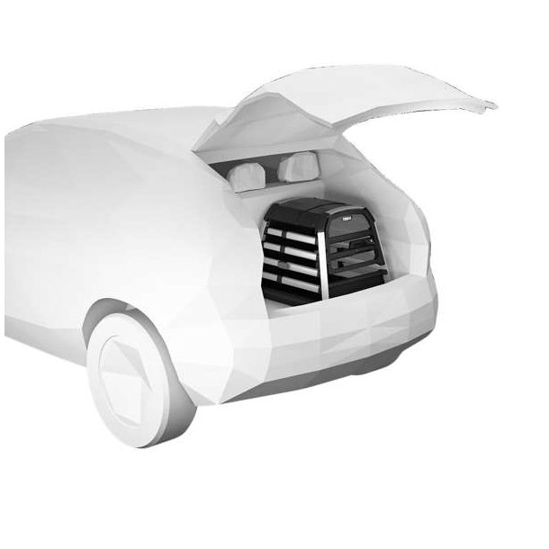Thule Allax Threshold Compatible Bur Small 72-80x55x58 cm