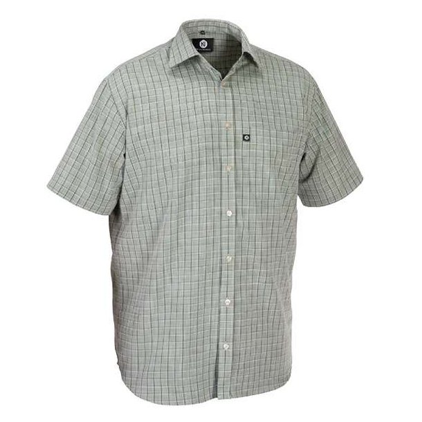 Nordhunt Barrhead SS Shirt Light Green Check