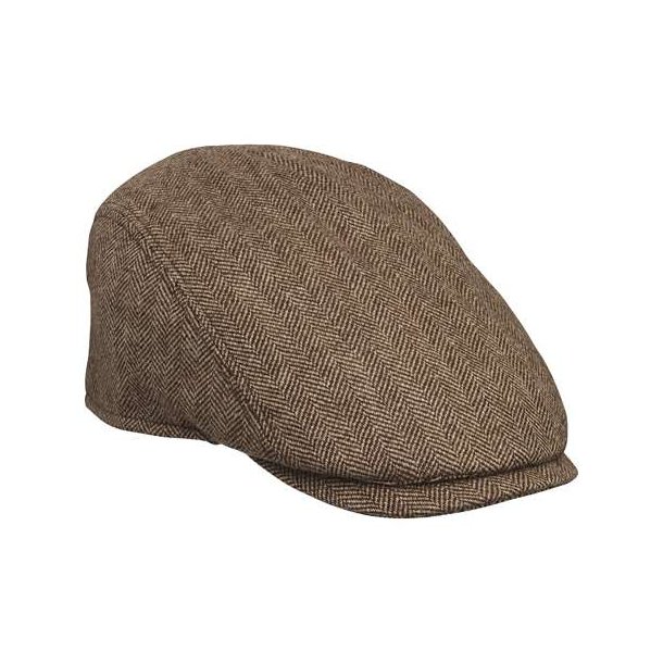 Laksen Astor-Glyn Drivers Flatcap Brown