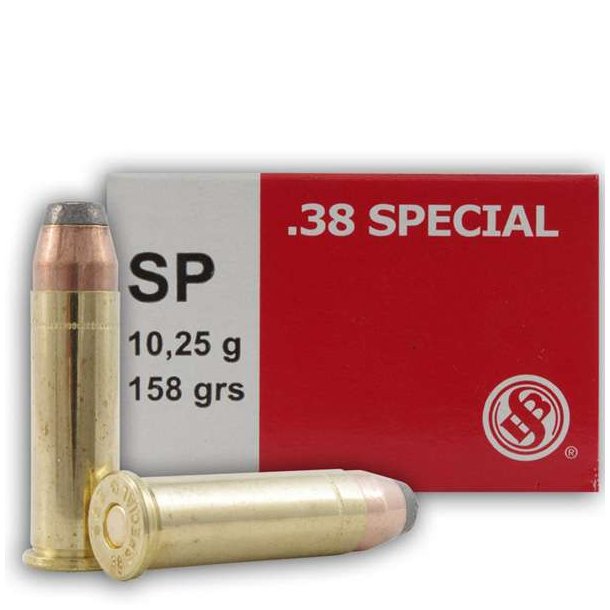 Sellier &amp; Bellot 38 SPEC SP 10,25g 158gr 50 stk (31105)