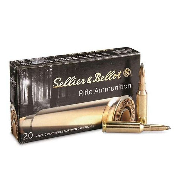 Sellier &amp; B 6.5 Creedmore SP 9.1g/140gr 20stk Riffelpatron (2928)