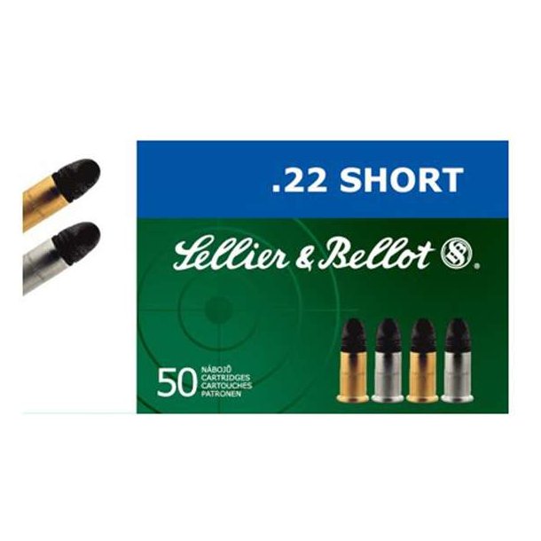Sellier &amp; B 22 Short 1,8gr/28Gr 50Stk Salonpatron