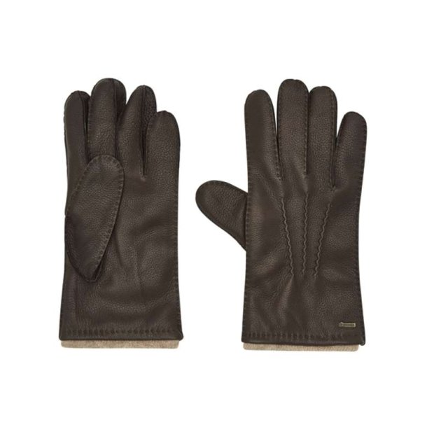 Dubarry Lisryan Leather Gloves Mahogany