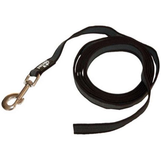 Julius K9 C&G Super Grip Line 20mm/3m sort/Gr Uden hndtag
