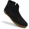 Glerups Boot Hjemmesko Med Gummisål Charcoal