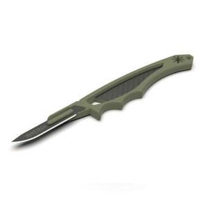 Hunttech Tyrfing 2.0 Grøn Kniv Med Udskifteligt Blad