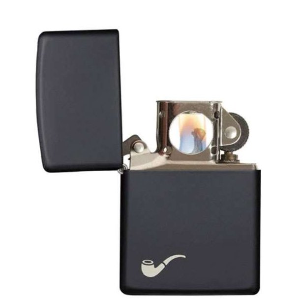 Zippo Pipe Black Matte Lighter