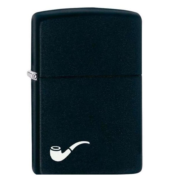 Zippo Pipe Black Matte Lighter