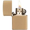 Zippo Brushed Finished Brass Lighter