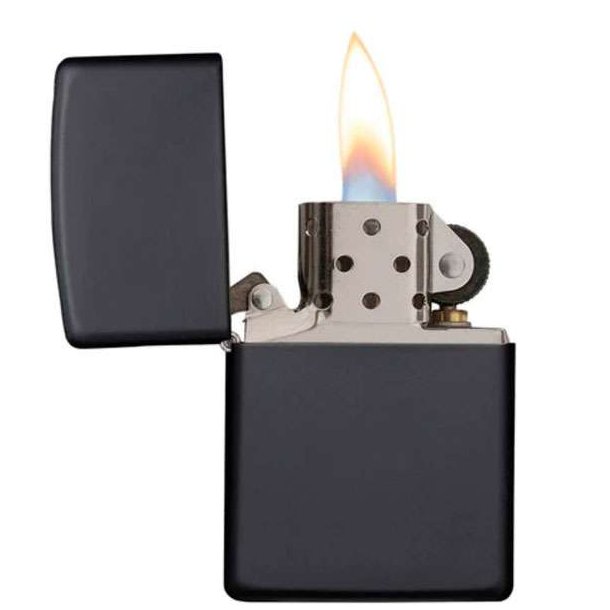 Zippo Black Matte Lighter