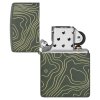 Zippo Green Matte Laser 360 Lighter
