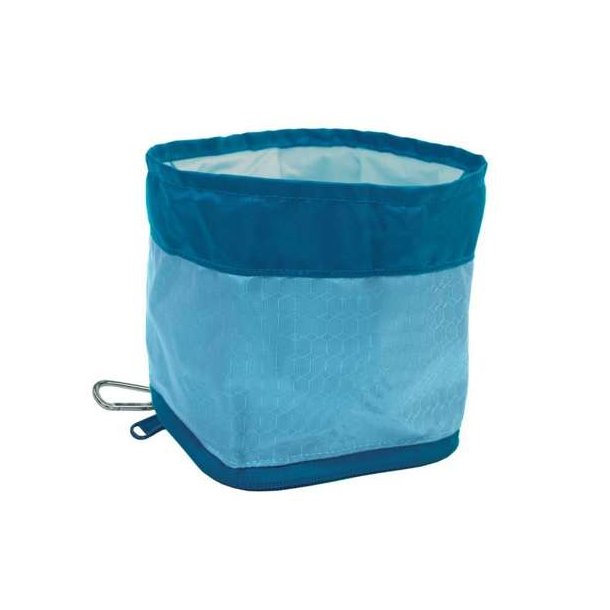 Kurgo Zippy Rejseskl Bl 1,4 Liter - Med Lynls