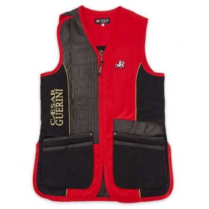 Cæsar Guerini Skydevest LH Red/Black
