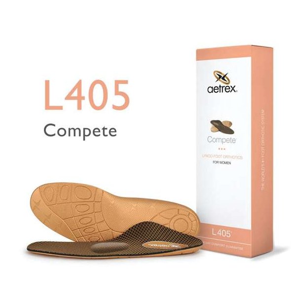 Aetrex Insole 405 Woman Sport Mid brown