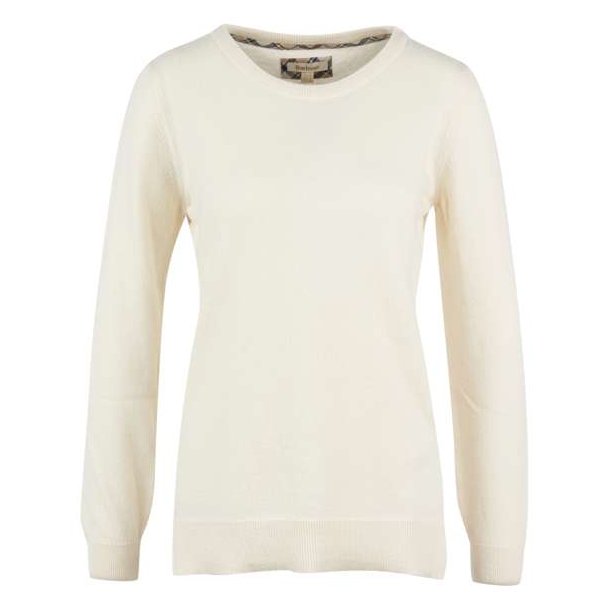 Barbour Pendle Crew knit Lady Sweater Cream/Fawn