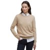 Barbour Lavender Knitted Jumper Putty