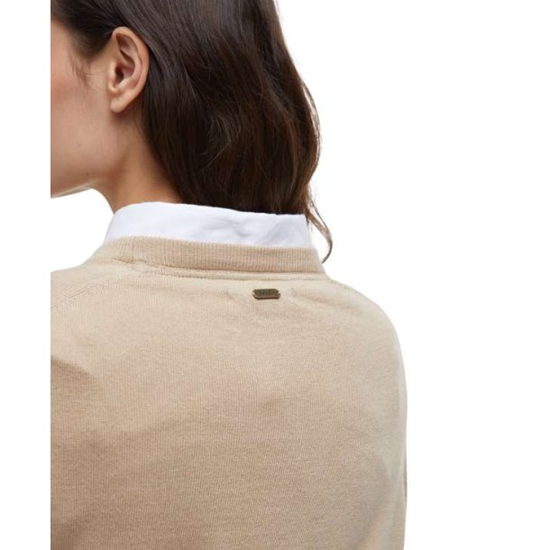 Barbour Lavender Knitted Jumper Putty