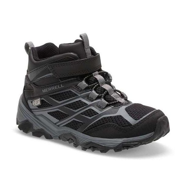 Merrell Moab FST Mid A/C WP Kids Stvle Black